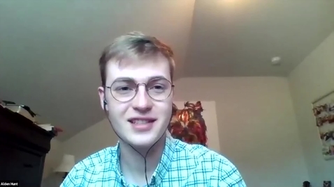 Thumbnail for Alden Hunt - 2020 Journalism Senior Colloquium