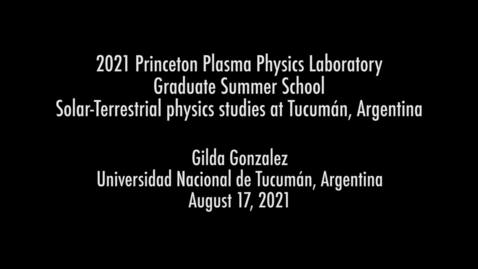 Thumbnail for GSS17August2021_Gonzalez