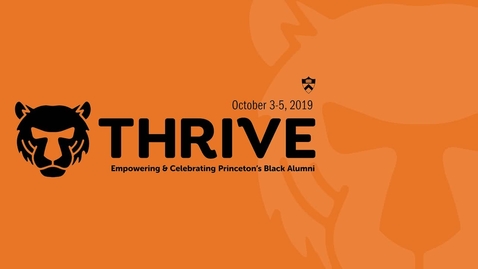 Thumbnail for entry Thrive - Closing Reception and Dinner