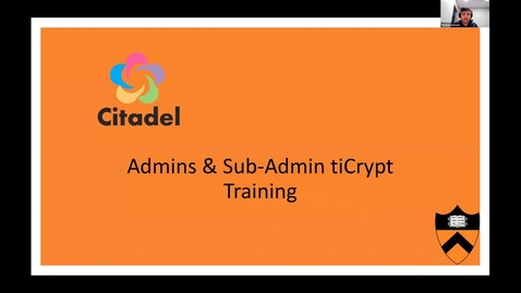Thumbnail for Citadel Sub-Admin-Zoom
