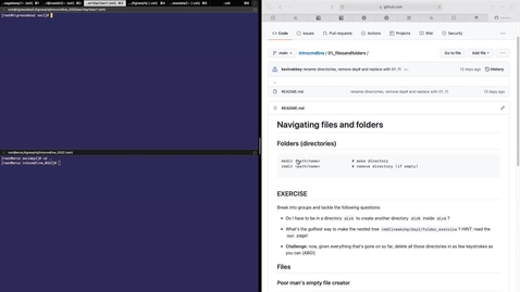 Thumbnail for Introduction to the Linux Command Line Workshop on 3/16 (Part 1)