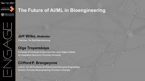 Thumbnail for Engage 2021 - The Future of AI/ML in Bioengineering