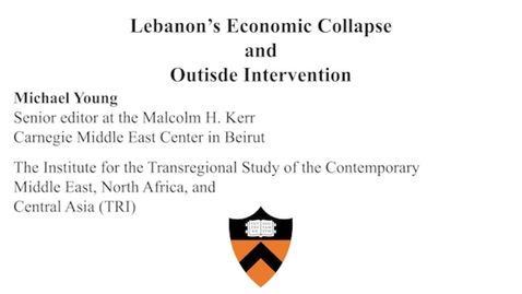 Thumbnail for Lebanon’s Economic Collapse and Outside Intervention