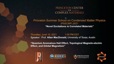 Thumbnail for Quantum Anomalous Hall Effect, Topological Magneto-electric Effect and Orbital Magnetism