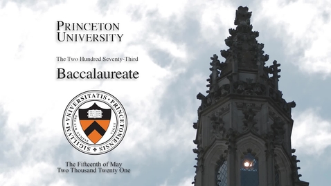 Thumbnail for entry Baccalaureate Ceremony 2021