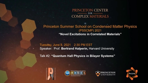 Thumbnail for Quantum Hall Physics in Bilayer Systems