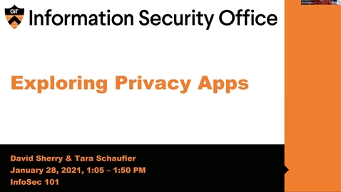 Thumbnail for Exploring Privacy Apps