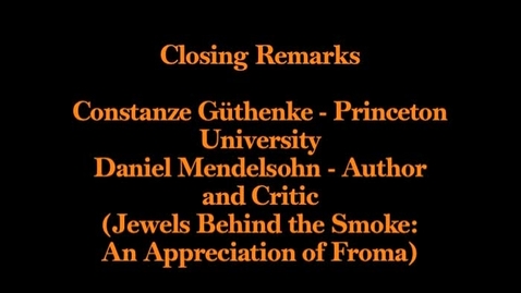 Thumbnail for Closing Remarks