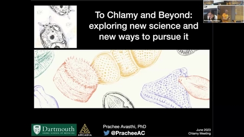 Thumbnail for entry Chlamy 2023 Keynote Speaker 6/6/2023 - Prachee Avasthi