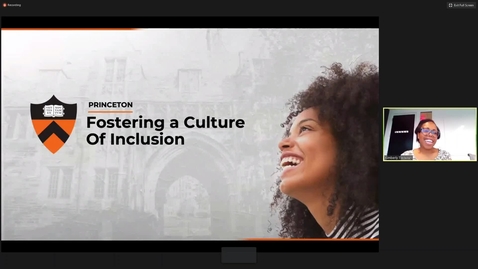 Thumbnail for entry Fostering a Culture of Inclusion for Employees [Part 1 Recording] 