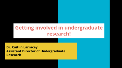 Thumbnail for OUR Info Session September 2024