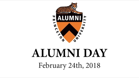 Thumbnail for 2018 Alumni Day - Woodrow Wilson Award Lecture: Notes from the Anchor Chair