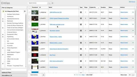 Thumbnail for Adding Assets to a Media Central Gallery