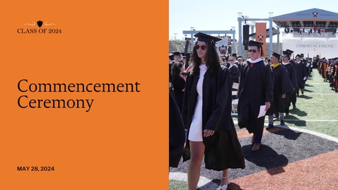 Thumbnail for Commencement 2024