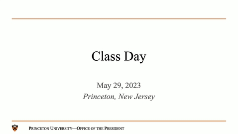 Thumbnail for Class Day 2023 
