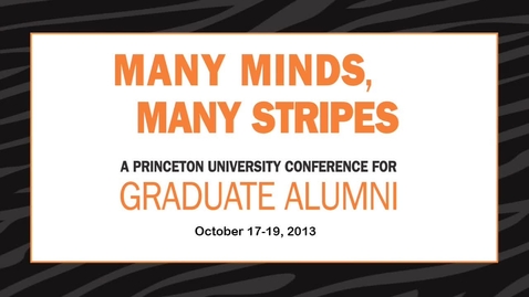Thumbnail for entry Many Minds, Many Stripes: The Graduate Student Experience Today