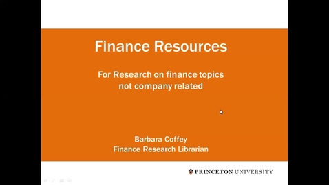 Thumbnail for JIW Finance Not Company Based Data Resources