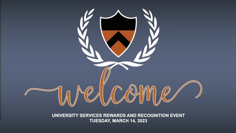 Thumbnail for University Services Rewards &amp; Recognition Ceremony