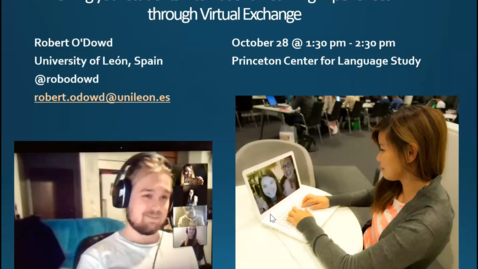 Thumbnail for Giving your students International Learning Experiences through Virtual Exchange