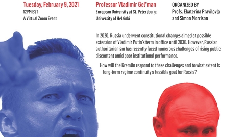 Thumbnail for entry Challenges to Russian Authoritarianism: Is Putin Forever?