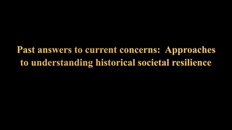 Thumbnail for EHL Seminar 2: Risk Management and Historical Theory