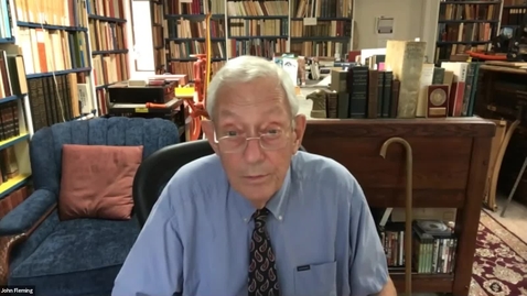 Thumbnail for FPUL Small Talk: ‘The Eccentricities of a Scholar’s Library’ with John V. Fleming (A Virtual Event)