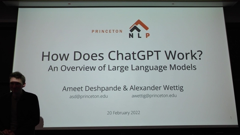 Thumbnail for How Does ChatGPT Work? An Overview of Large Language Models (Part 1 of 3)