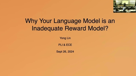 Thumbnail for PLI lunch series_ Yong Lin