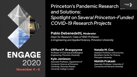Thumbnail for Princeton's Pandemic Research and Solutions: Spotlight on Several Princeton-Funded COVID-19 Research Projects