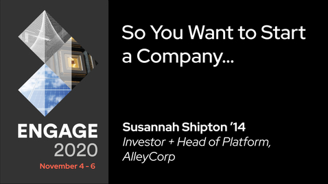 Thumbnail for So You Want to Start a Company