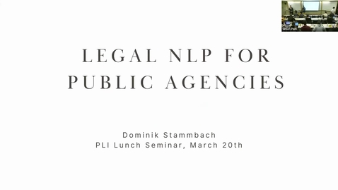 Thumbnail for PLI Lunch Series: Zhiyuan Li