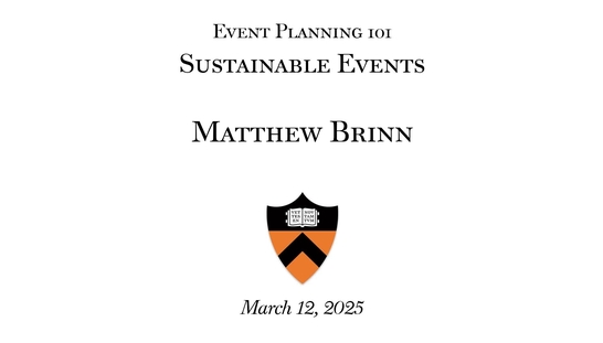 2025 Event Planning 101: 