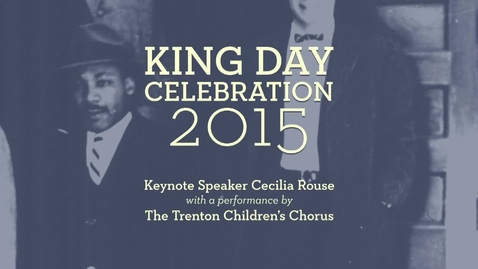 Thumbnail for 2015 Martin Luther King Day Celebration