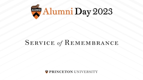 Thumbnail for 2023 Alumni Day Service of Remembrance