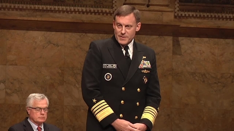 Thumbnail for The G.S. Beckwith Gilbert ’63 Lectures: Admiral Michael Rogers - “Challenges and Opportunities in an Interconnected World”