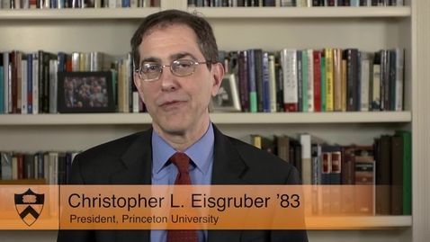 Thumbnail for entry President Eisgruber: PreRead to Pre-Orientation