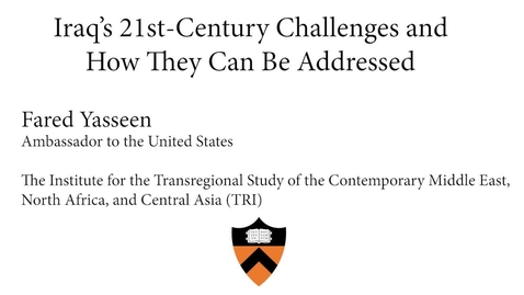Thumbnail for Iraq’s 21st-Century Challenges and How They Can Be Addressed