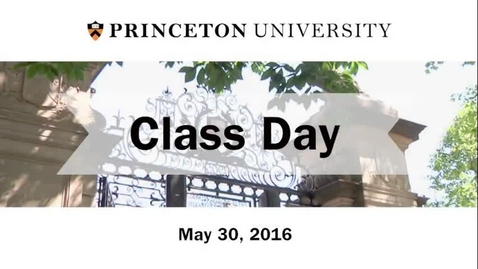 Thumbnail for 2016 Class Day with guest speaker Jodi Picoult '87