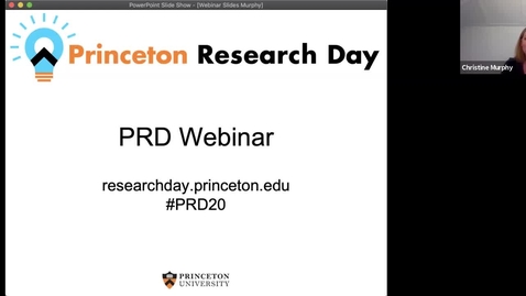 Thumbnail for entry PRD 2020 Webinar: Day 1