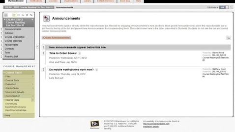 Thumbnail for How to Copy Blackboard Content Between Course Sites
