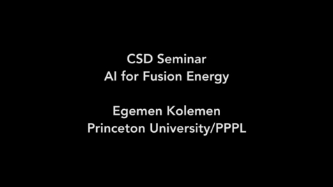 Thumbnail for CSD29May2025_EKolemen