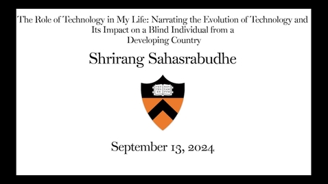 Thumbnail for Role of Technology in My Life