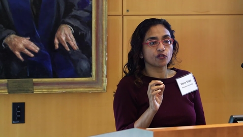 Thumbnail for Professor Mona Singh‘s research presentation on “Interaction-based discovery of cancer genes”