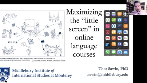 Thumbnail for entry Maximizing the “Little Screen” in Online Language Courses