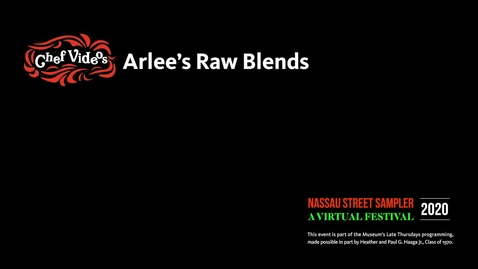 Thumbnail for entry Nassau Sampler - Arlee's Raw Blends