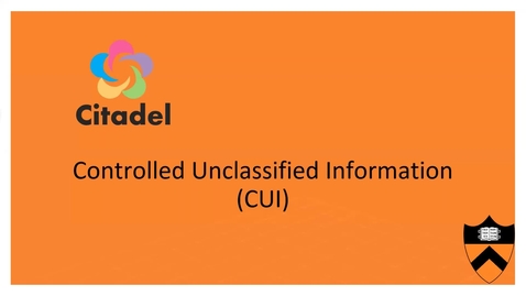 Thumbnail for CUI Overview