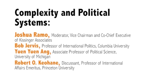 Thumbnail for entry Metaphor – Promise and Peril: Complexity and Systems Thinking in Action : Day 1, Video 5: Complexity and Political Systems