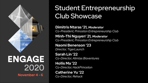 Thumbnail for Student Entrepreneurship Club Showcase