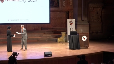 Thumbnail for 2025 Alumni Day: Pyne Prize Winners Avi Attar '25 and Jennifer Nwokeji '25