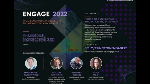 Thumbnail for From 0 to 1: Catalyzing Innovation and Disruption - Engage 2022